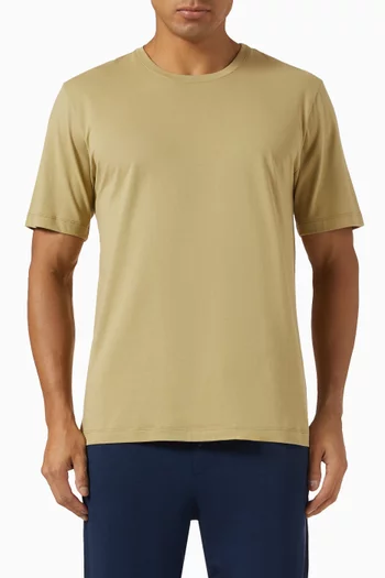 Short-sleeved T-shirt in Cotton Jersey