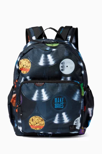 LP Record-Print Backpack   