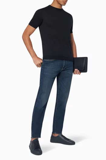 Knit Short-Sleeved T-Shirt