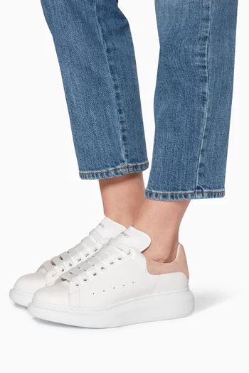 Oversized Leather Sneakers