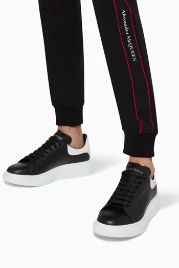 Oversized Leather Sneakers