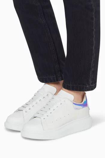 Oversized Leather Sneakers