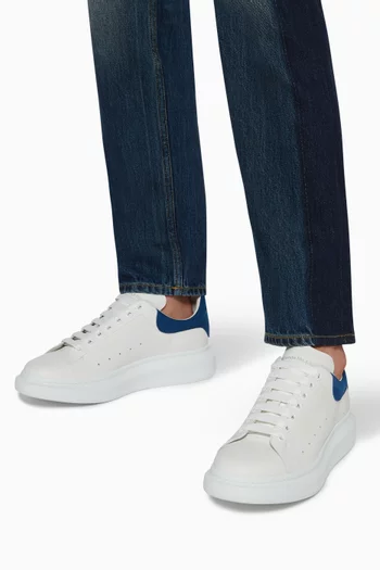 Oversized Leather Sneakers