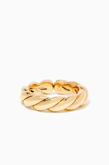 Pavéflex® Gold Band Ring    