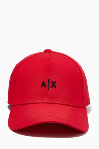 A|X Baseball Cap in Cotton    