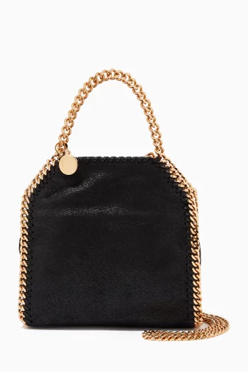 Falabella Tiny Tote in Shaggy Deer