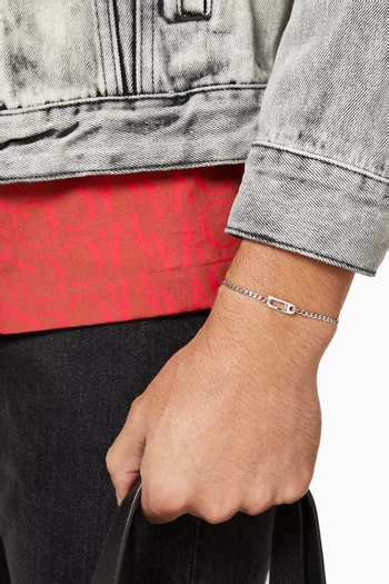 Annex Cuban Chain Bracelet I in Sterling Silver 