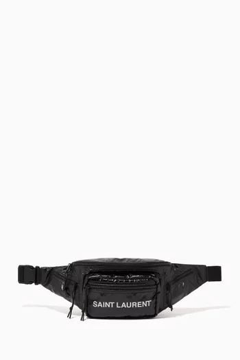 Nuxx SAINT LAURENT Print Crossbody Bag in Nylon       