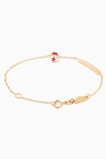 Wonder Kitten Bracelet in 18kt Yellow Gold
