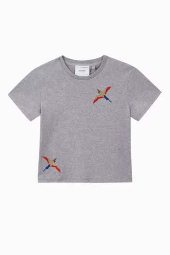 Tori Bird Embroidered T-Shirt    