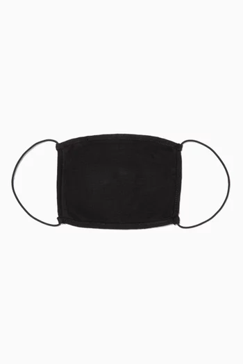 Los Angeles Sprayed Logo Face Mask in Cotton