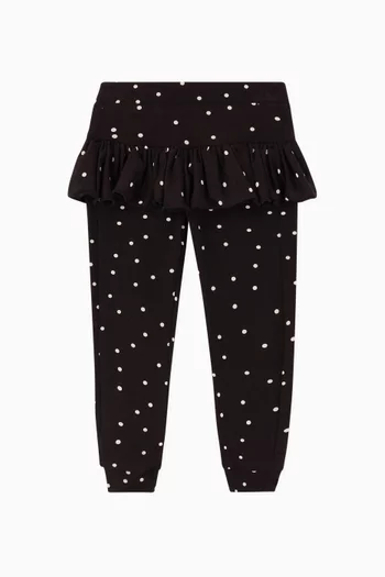 Betty Dotted Jersey Leggings  