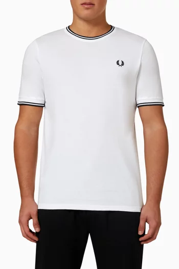 Twin-tipped Logo T-Shirt in Cotton-jersey