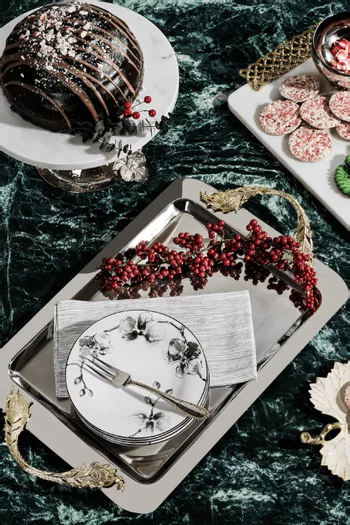 Winter Leaves Grape Leaf Dish