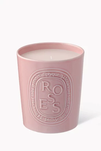 Roses Scented Candle, 600g