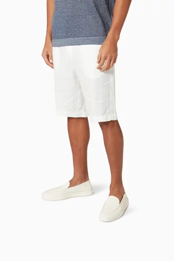Slip-on Sneakers in Leather 