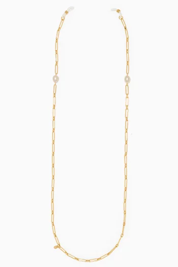 The Newport Eyeglasses Chain in Metal