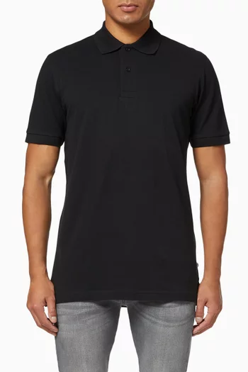 Organic Cotton Pique Polo Shirt     