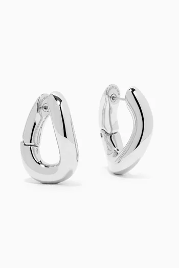 أقراط لوب مقاس XS نحاس لامع