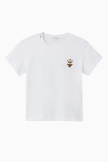 Crown Bee Logo T-Shirt   