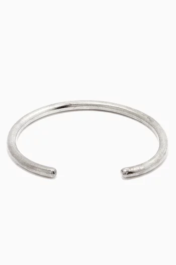 The Cameron Cuff Bracelet in Silver Plating   