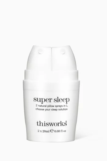 Super Sleep Dual Pillow Spray, 2 x 20ml 