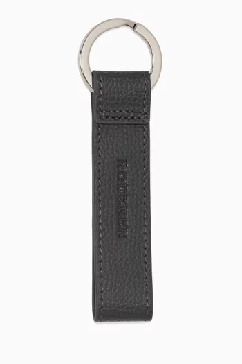 Award Loop Key Ring in Italian Leather   
