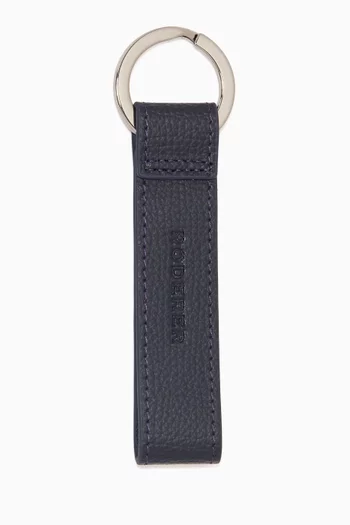 Award Loop Key Ring in Italian Leather   
