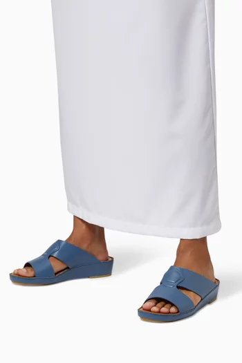 حذاء بينينسولا كوسكينو مفتوح جلد عجل ناعم