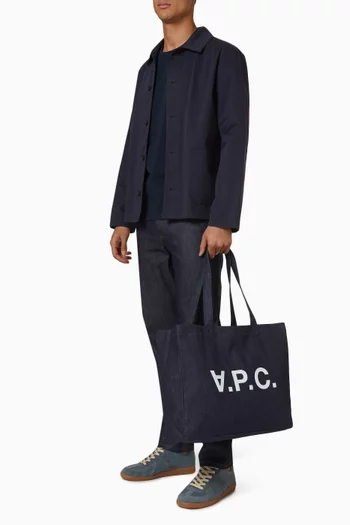 Daniela Tote Bag in Denim-canvas
