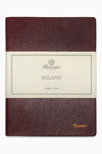 Milan Notes, 19 x 25 Diary   