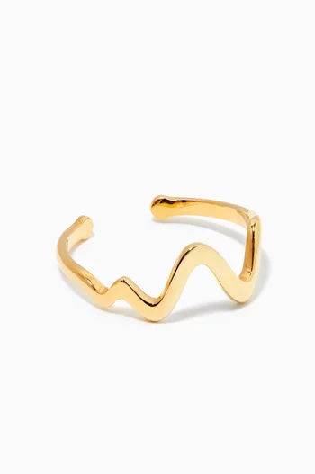 Sofia Ring in 18kt Gold-plated Sterling Silver  
