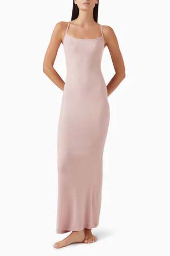Soft Lounge Long Slip Dress