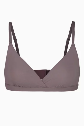 Buy SKIMS Brown Fits Everybody Triangle Bralette for Women in Kuwait