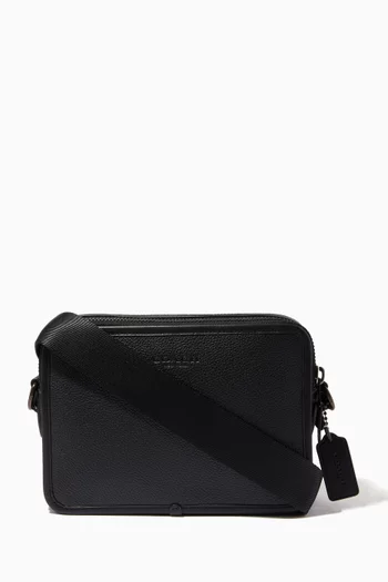 Charter Crossbody 24 in Pebble Leather       