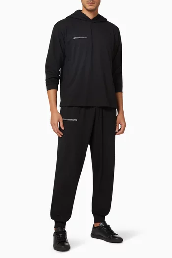 Lightweight Organic Cotton Loungewear Track Pants with C-FIBER™