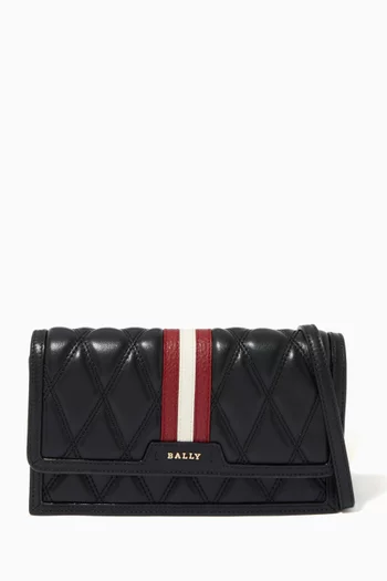 Dafford Wallet Bag in Quilted Leather