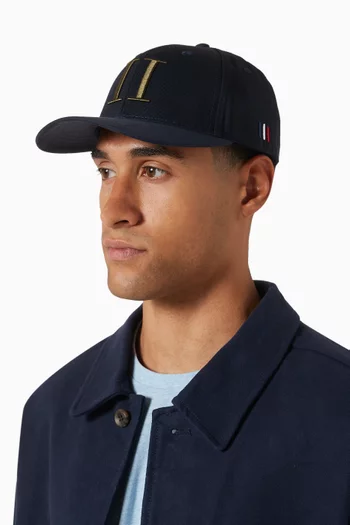 Baseball Cap II in Suede & Cotton