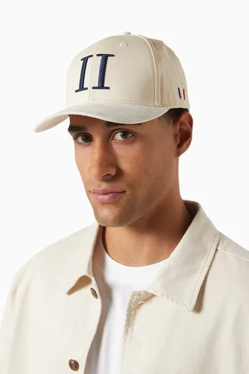 Baseball Cap II in Suede & Cotton