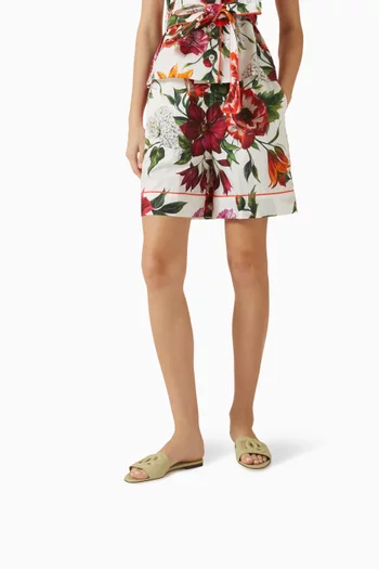 حذاء مفتوح بيانكا بشعار الماركة جلد