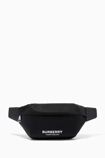 Logo Print Sonny Belt Bag in ECONYL®     