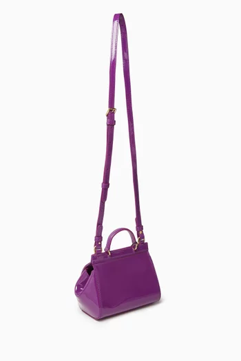 Miss Sicily Top-handle Bag in Patent Leather