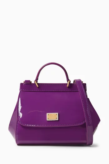 Miss Sicily Top-handle Bag in Patent Leather