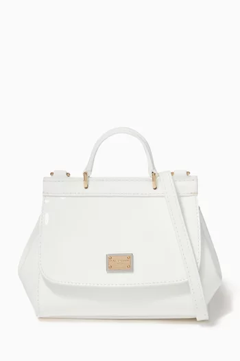 Mini Miss Sicily Top Handle Bag in Leather  