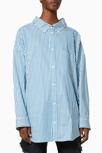 Cocoon Swing Shirt in Cotton  