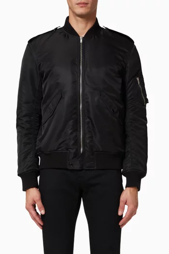 Bomber Jacket in Recycled Polyamide 