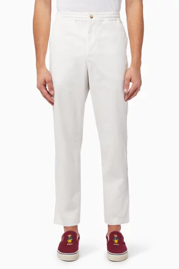 Classic Tapered Fit Prepster Pants in Stretch Twill  