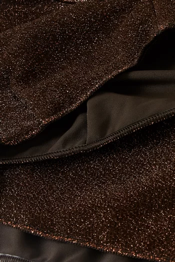 Lumiere Sporty Bikini Set in Lurex