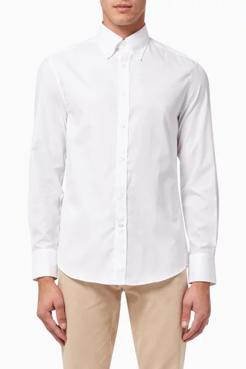 Long Sleeve Shirt in Cotton     