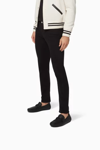 حذاء درايفر سهل الارتداء جانشيني جلد عجل